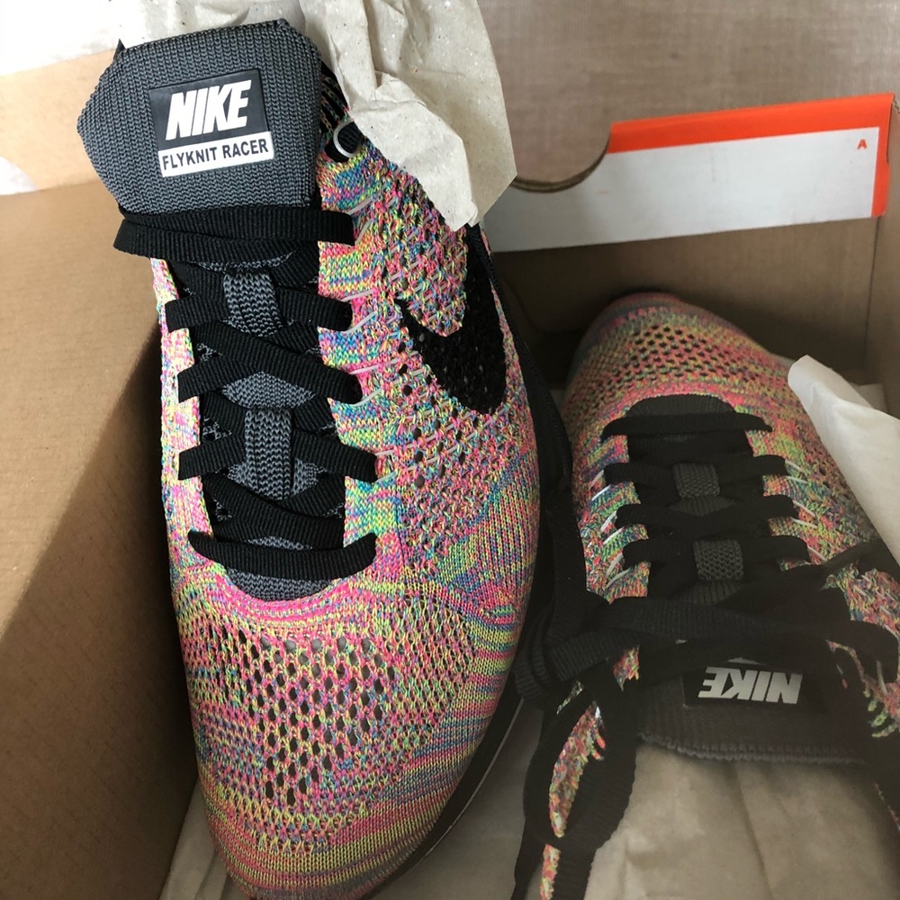 New nike rainbow flynits!
